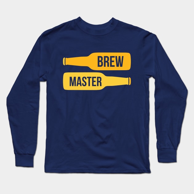 Brew Master Head Brewer Home Brewer Long Sleeve T-Shirt by PodDesignShop